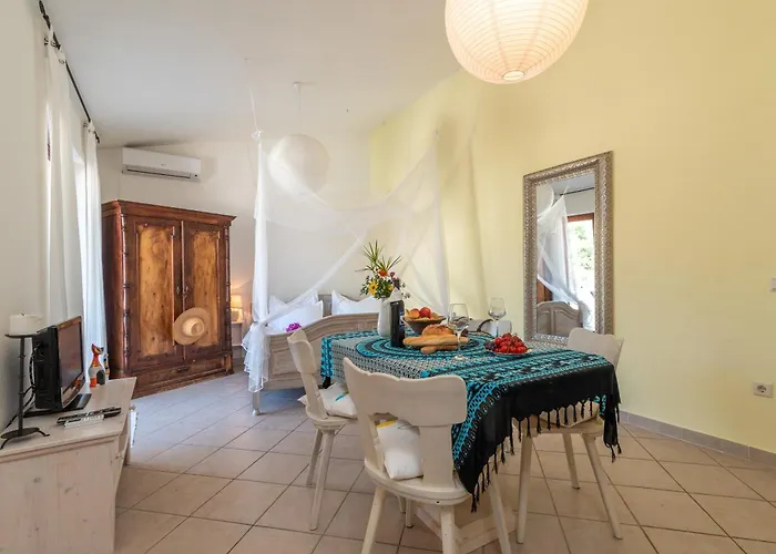 公寓 Anja With Garden, Balcony And Sea View, 3 Min Walk To The