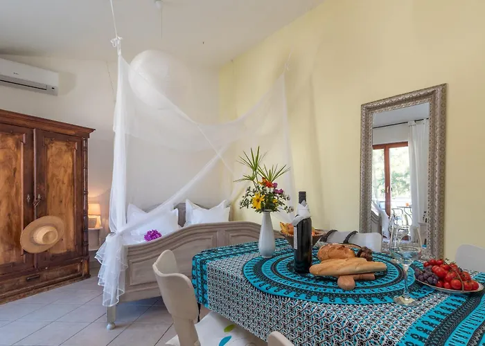 Anja With Garden, Balcony And Sea View, 3 Min Walk To The 公寓 特罗吉尔